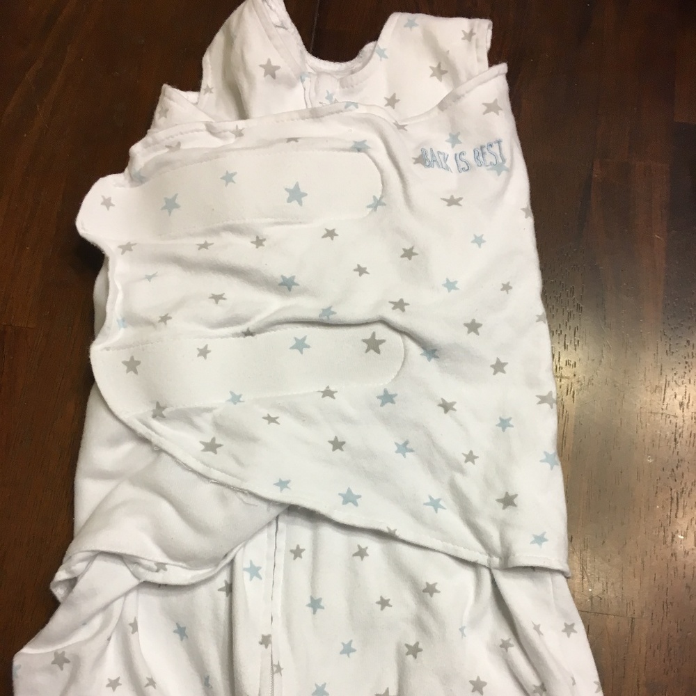 Halo sleepsack blue stars newborn.